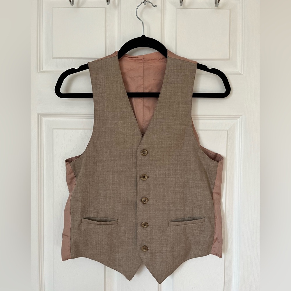 VINTAGE hand made vest
